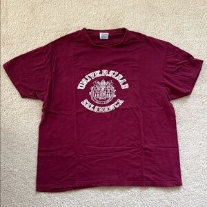 Universidad Salamanca Maroon T-Shirt